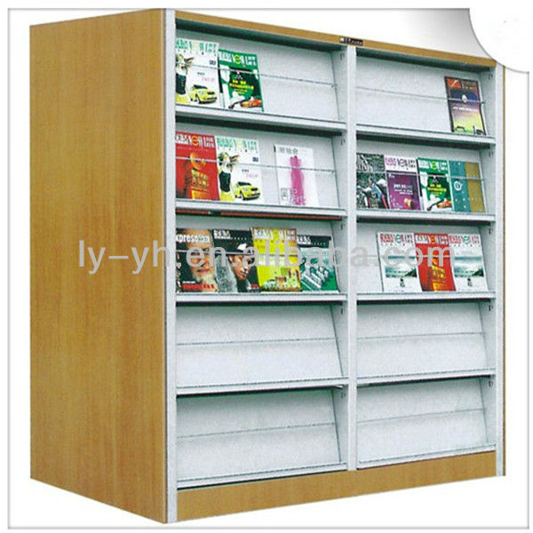 雑誌棚、 鋼ライブラリ雑誌棚、 学校図書館の本棚-問屋・仕入れ・卸・卸売り