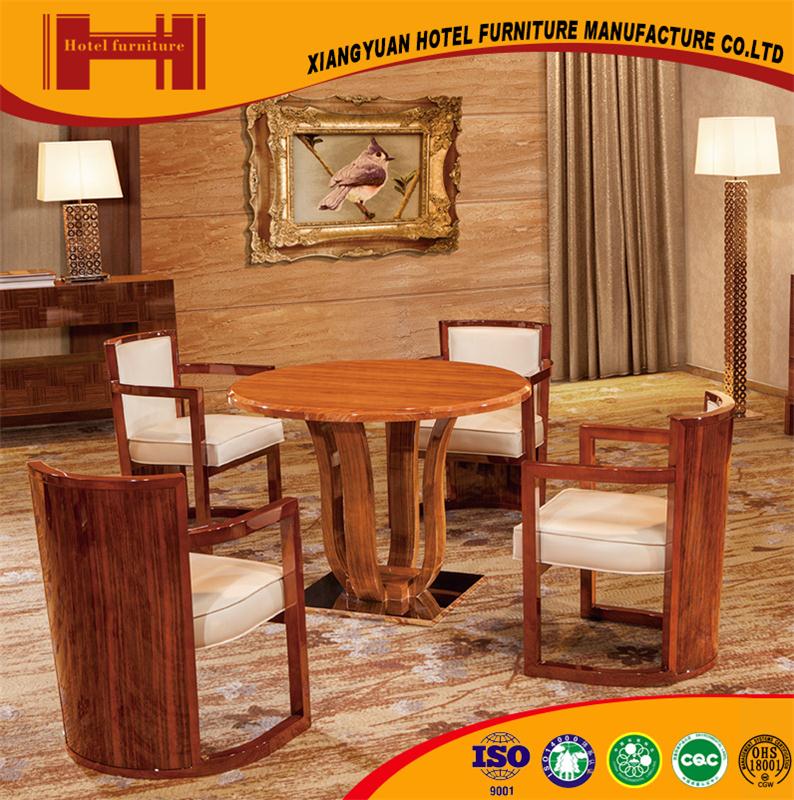 Xy卸売現代スタイル丈夫自然ベニヤ木材ホテルレストランダイニングルームのテーブルと椅子セット-木製テーブル問屋・仕入れ・卸・卸売り