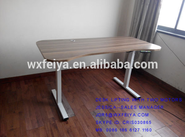 オフィステーブルの製造2モーターjdr無錫で-木製テーブル問屋・仕入れ・卸・卸売り