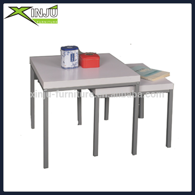 リビングルームステンレス鋼サイドテーブル-木製テーブル問屋・仕入れ・卸・卸売り