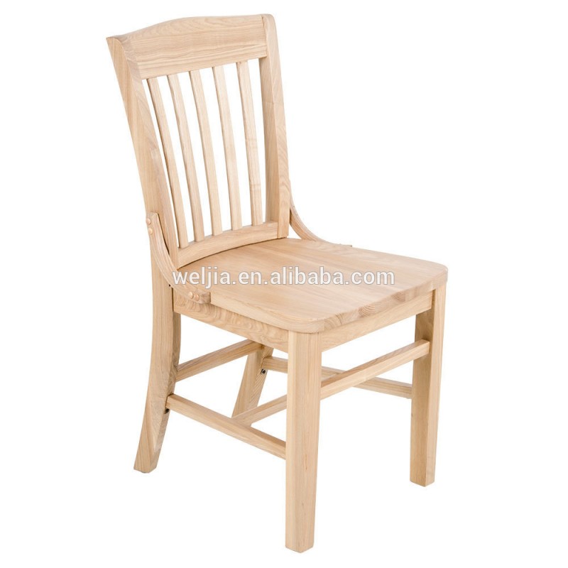F2004 weljiaナチュラル仕上げ木製学校家椅子用レストラン、パブ、またはバー-木製椅子問屋・仕入れ・卸・卸売り