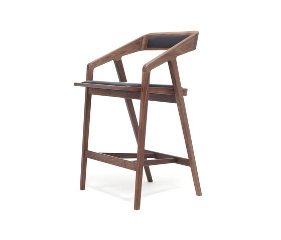 ヴィンテージカントリースタイルの木製バーの椅子木製バーの家具の木材とレザーバーチェア-木製椅子問屋・仕入れ・卸・卸売り