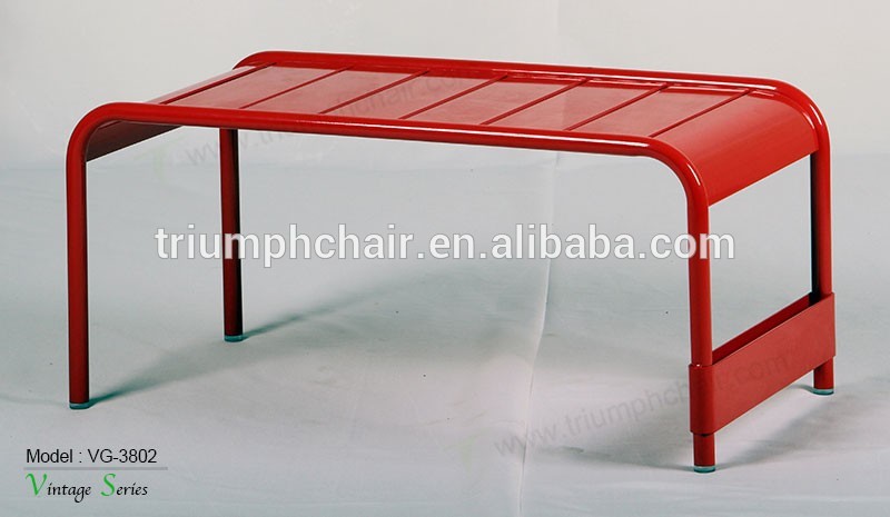 アルミライト長寿狭いテーブルガーデン用と待っている椅子-金属製椅子問屋・仕入れ・卸・卸売り