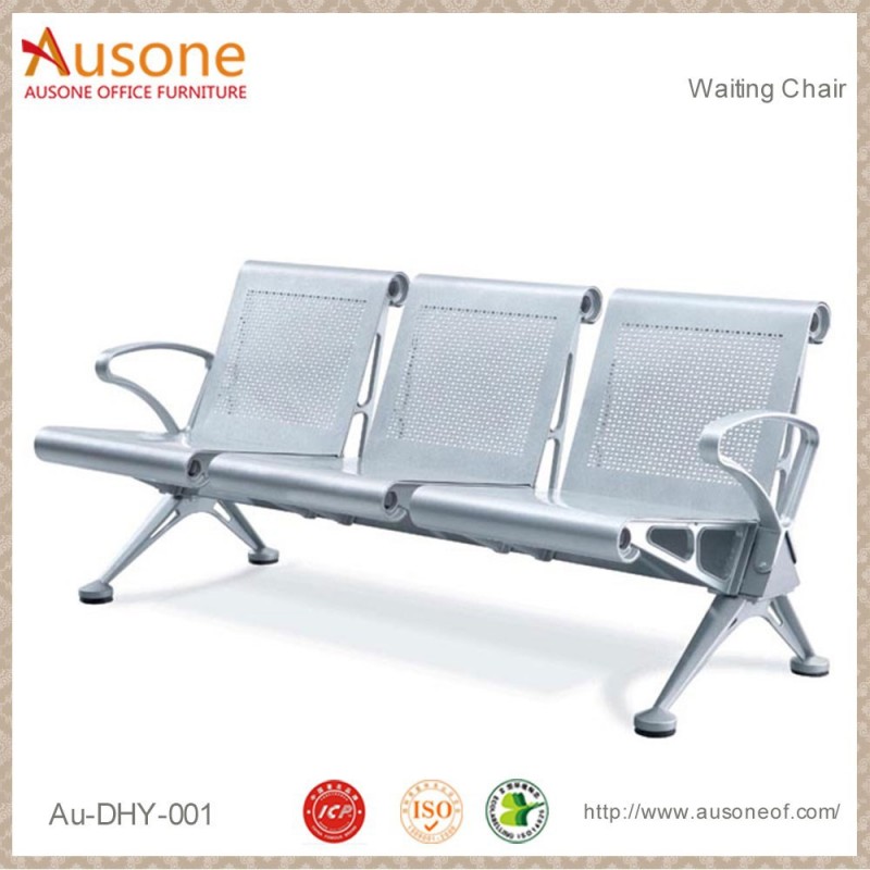 高品質空港ステンレス鋼3-Seater待機チェア-金属製椅子問屋・仕入れ・卸・卸売り