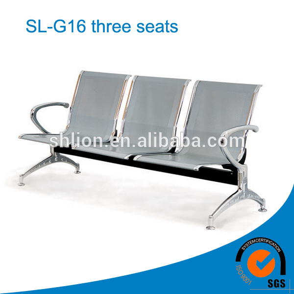 シーターステンレス鋼3空港待合室の椅子-金属製椅子問屋・仕入れ・卸・卸売り