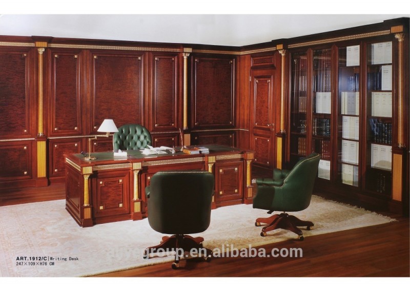 ART1912Cの高級フレンチバロックスタイルホームオフィス家具/宮殿スタイルスタディルーム磁器-木製テーブル問屋・仕入れ・卸・卸売り