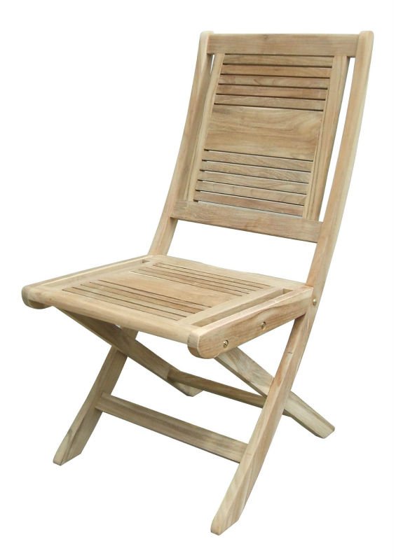 チークの屋外の家具-単独PT Segoro Masによって肘のない小椅子を折る独立-木製椅子問屋・仕入れ・卸・卸売り