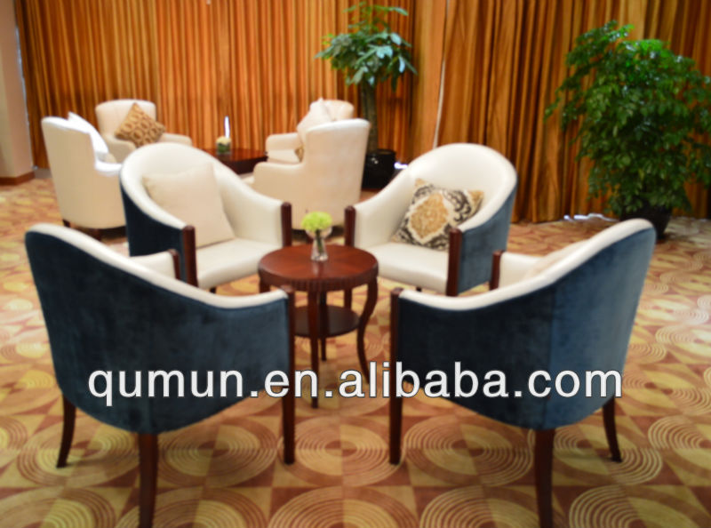 中国の製造元の高級ホテルのおもてなしの家具ソファと柔らかいいす張り生地-木製椅子問屋・仕入れ・卸・卸売り