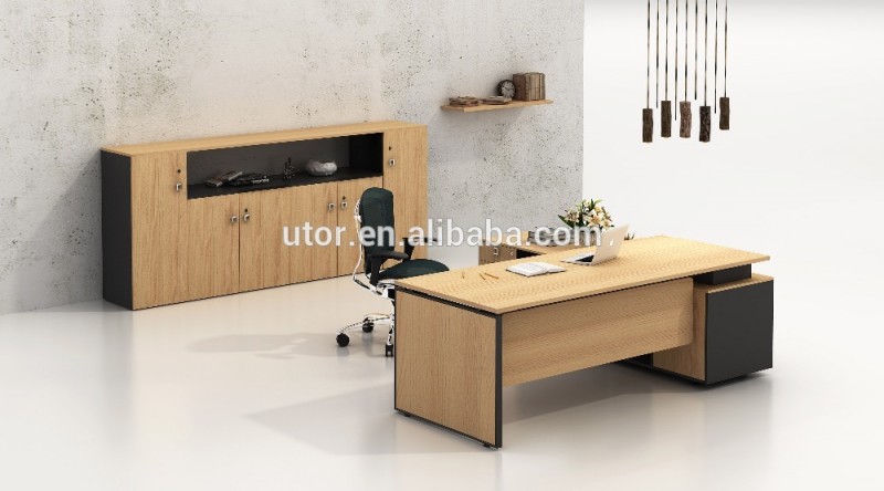 2016エレガントマネージャーオフィスデスク現代オフィス家具(フィット-シリーズ)-木製テーブル問屋・仕入れ・卸・卸売り