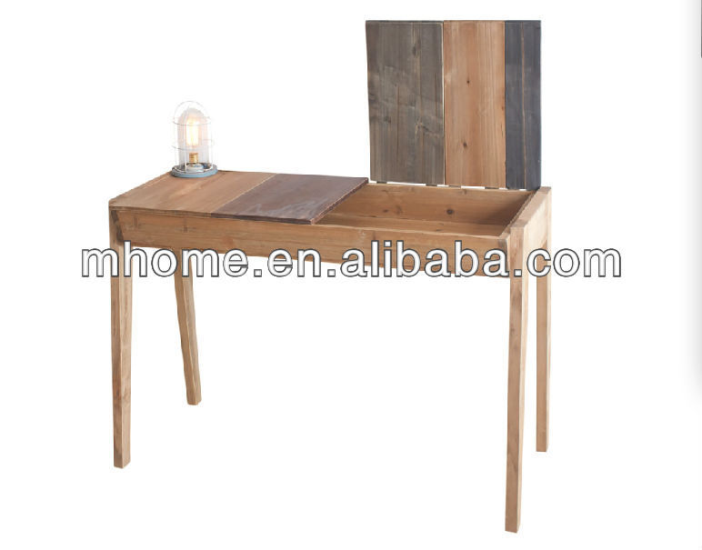 新しいオーナメント木地中海スタイルと書き込みテーブルストレージ機能-木製テーブル問屋・仕入れ・卸・卸売り