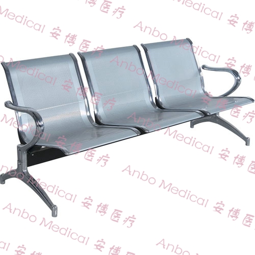 病院待合室椅子/3席の金属の長い椅子-金属製椅子問屋・仕入れ・卸・卸売り