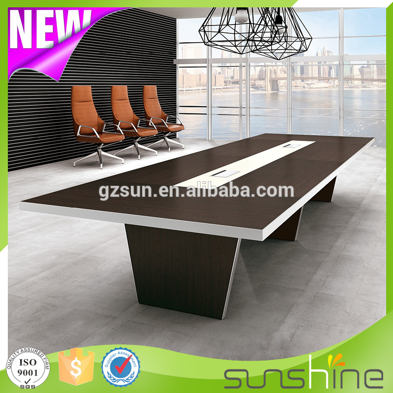 2016新しいbossシリーズBS-H4815高級現代木材大新しいデザインtwelve人会議テーブル-木製テーブル問屋・仕入れ・卸・卸売り