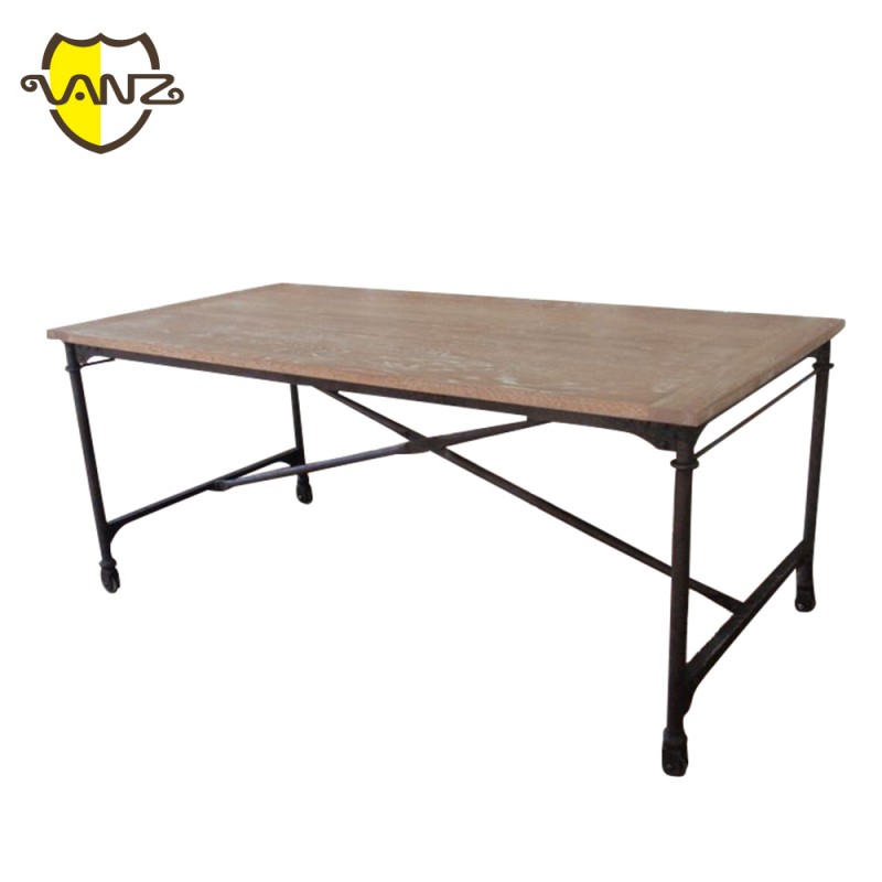 ヨーロッパやvzd048リサイクル木材アンティークダイニングテーブル-ダイニングチェア問屋・仕入れ・卸・卸売り