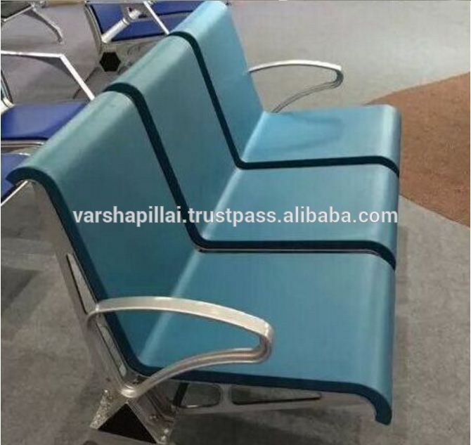 3-seater pu待機チェア-プラスチック製椅子問屋・仕入れ・卸・卸売り