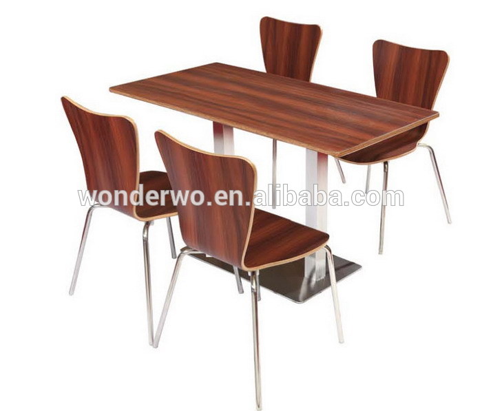 ファーストフードのレストランの家具のテーブルと椅子-その他木製家具問屋・仕入れ・卸・卸売り