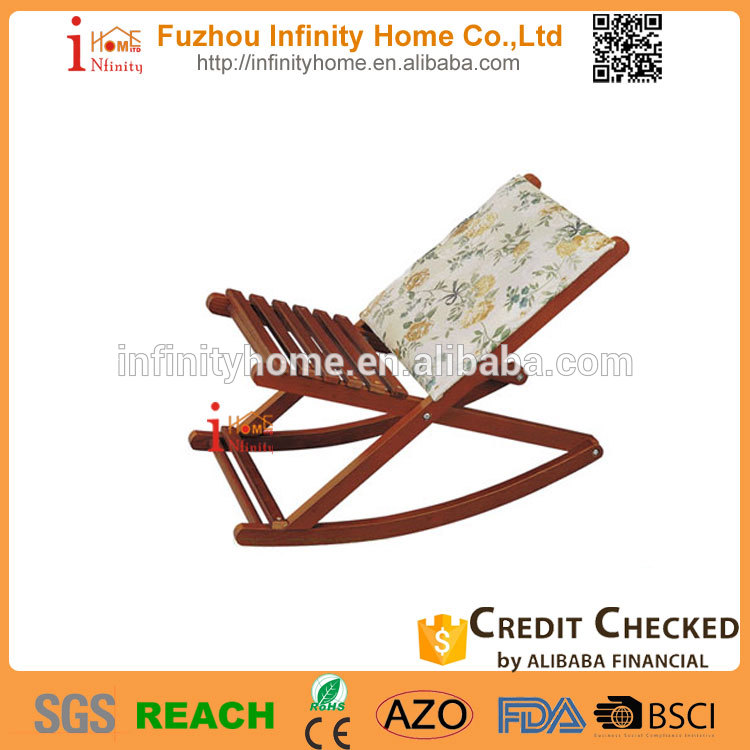 快適な木製床ロッキングチェア用リビングルーム-折り畳み椅子問屋・仕入れ・卸・卸売り