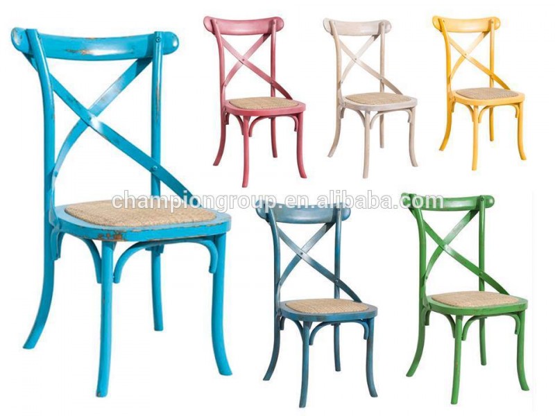 x椅子木製クロスチェア、 レンタル結婚式クロスバックchaircheap曲げ木の椅子-アンティーク椅子問屋・仕入れ・卸・卸売り