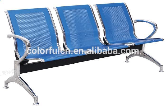 着席3空港チェアya-19b空港のラウンジチェア-金属製椅子問屋・仕入れ・卸・卸売り