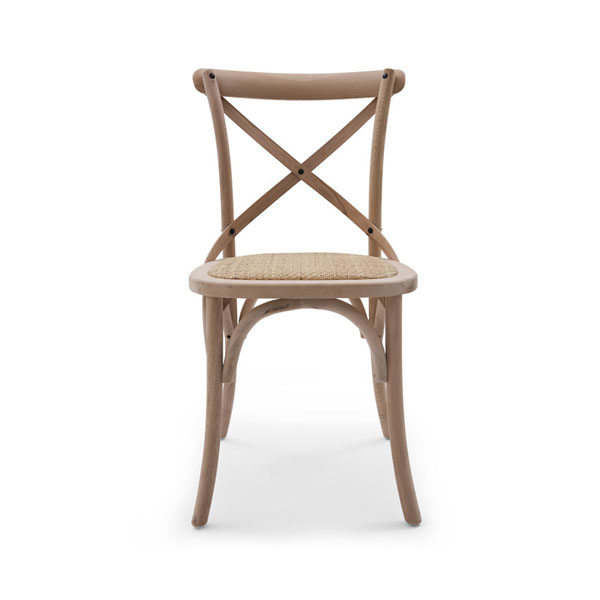 ヴィンテージオーク/ブナ/バーチ木材ダイニングクロスバック椅子xバックチェア-問屋・仕入れ・卸・卸売り