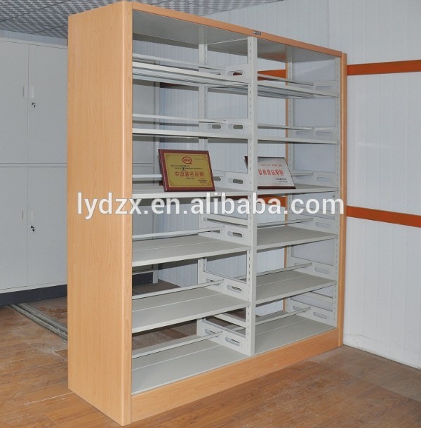 近代的なスチール両面図書館本棚書棚-その他折り畳み式家具問屋・仕入れ・卸・卸売り