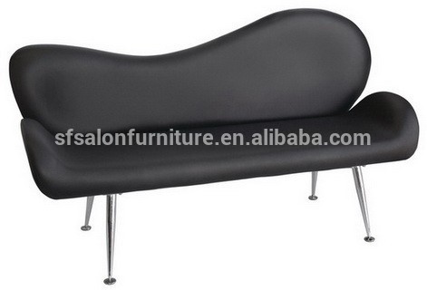 近代的な/快適な/経済sf7801黒革の椅子を待っている-待合用椅子問屋・仕入れ・卸・卸売り