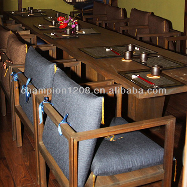 のレストランブースのテーブルと椅子-その他木製家具問屋・仕入れ・卸・卸売り