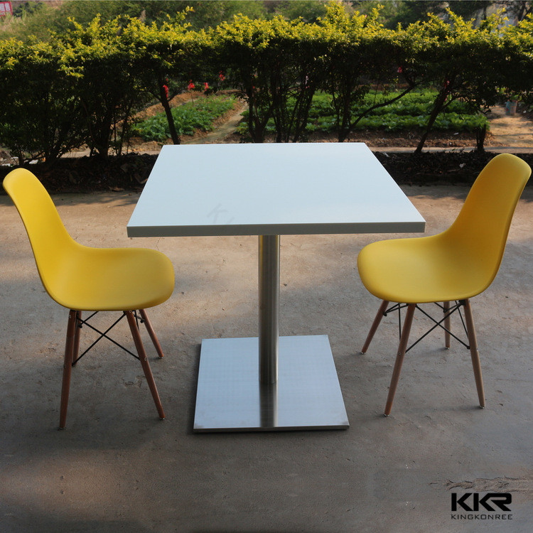 kkr樹脂石レストランのテーブルの家具は、 販売用トップス-レストラン用テーブル問屋・仕入れ・卸・卸売り