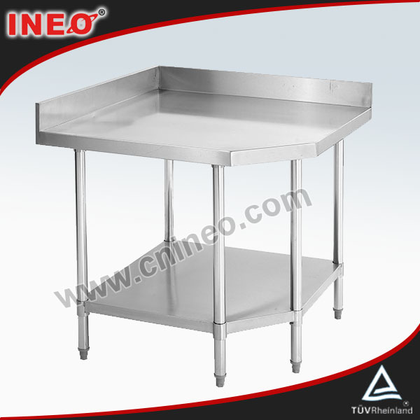 商業レストランステンレス鋼テーブルと椅子( ineoはプロの業務用厨房にプロジェクト)-金属製テーブル問屋・仕入れ・卸・卸売り