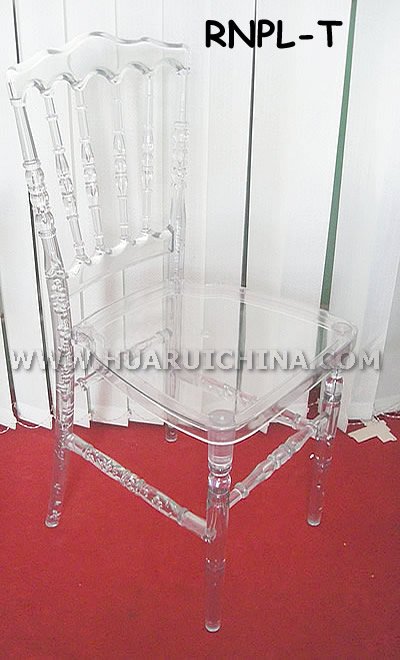 本当のプラスチッククリスタル樹脂ナポレオンの椅子-プラスチック製椅子問屋・仕入れ・卸・卸売り