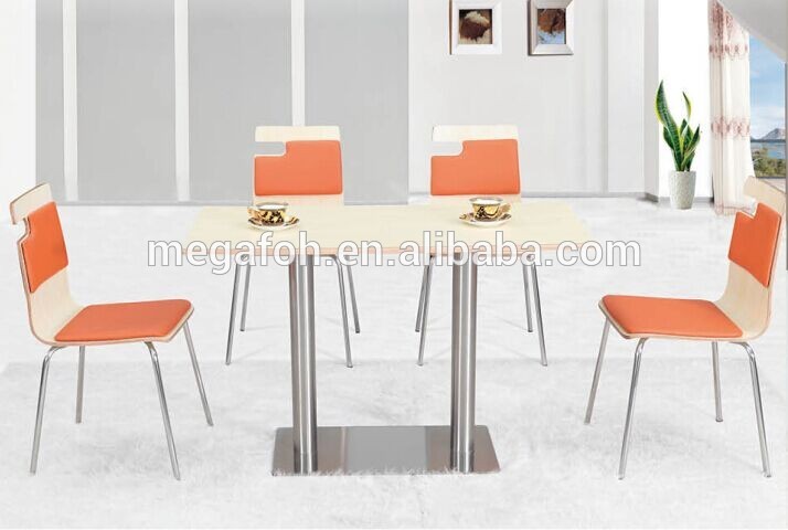新しいデザイン家具木材カフェレストラン家具(FOH-BC43)-レストラン用家具セット問屋・仕入れ・卸・卸売り
