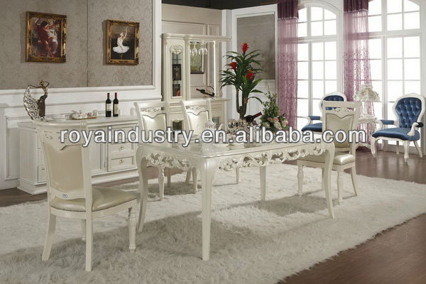 ヨーロピアンスタイルの固体木材彫刻が施されたea023アンティーク家具-アンティークテーブル問屋・仕入れ・卸・卸売り