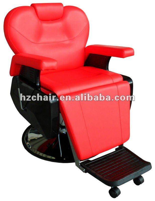 赤い色のヘアーサロンのための古典的な理髪店の椅子HZ8702-理髪店用椅子問屋・仕入れ・卸・卸売り