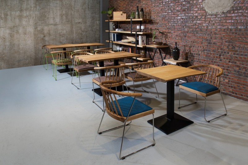 カントリー スタイル ヴィンテージレストラン木材テーブル と椅子セット デザイン用建物レストラン-問屋・仕入れ・卸・卸売り