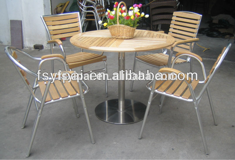 近代的なレジャーの木製のコーヒーテーブルと椅子販売に関するyc052yt43-レストラン用家具セット問屋・仕入れ・卸・卸売り