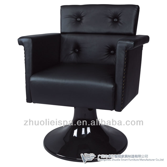 高- レベル黒a066027サロン美容理髪店の椅子-理髪店用椅子問屋・仕入れ・卸・卸売り