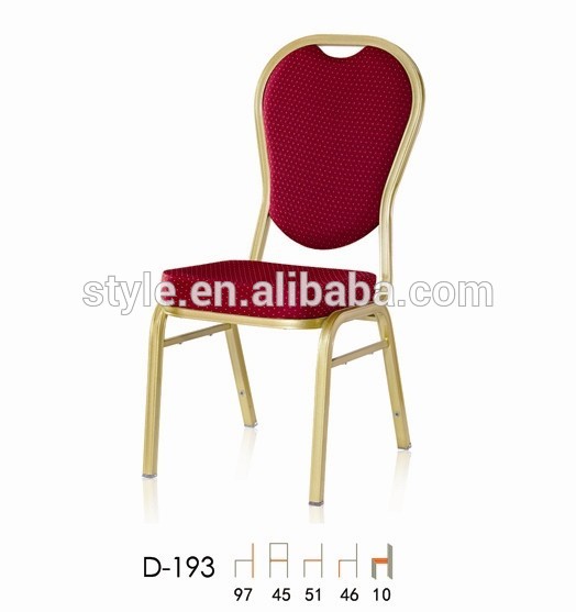 スタッカブルホテルの宴会の椅子アルミ-金属製椅子問屋・仕入れ・卸・卸売り