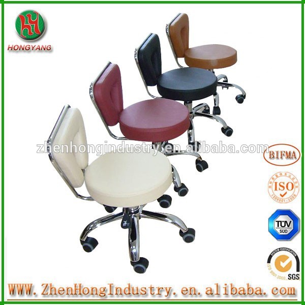 白スイベル椅子bw/近代的な白い革張りの回転椅子/whiteのどの革張りの椅子-理髪店用椅子問屋・仕入れ・卸・卸売り