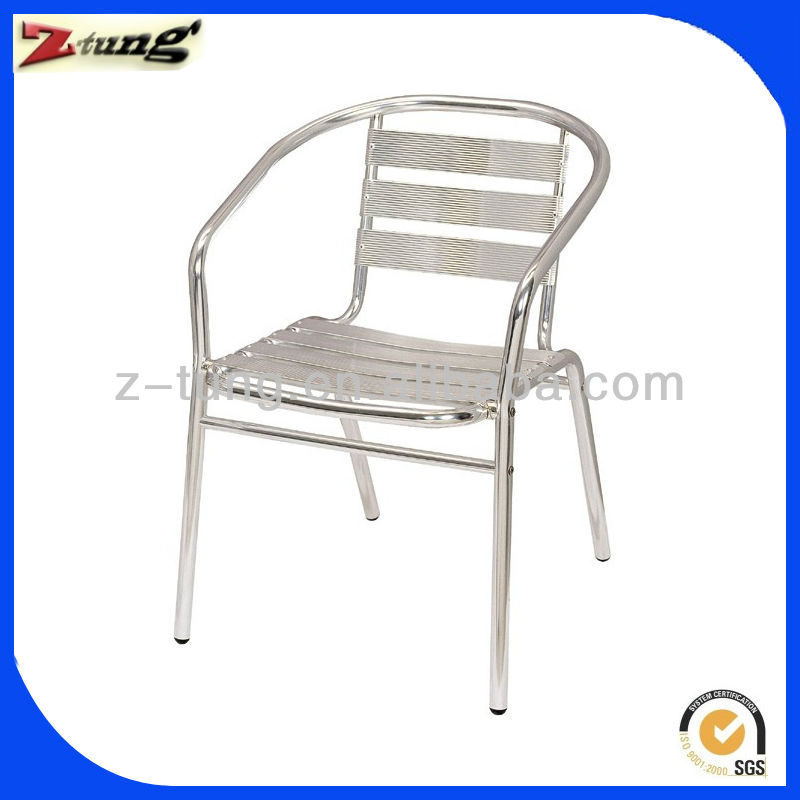 Strongezt-1050cアルミニウムスタッカブルレストランの椅子-金属製椅子問屋・仕入れ・卸・卸売り