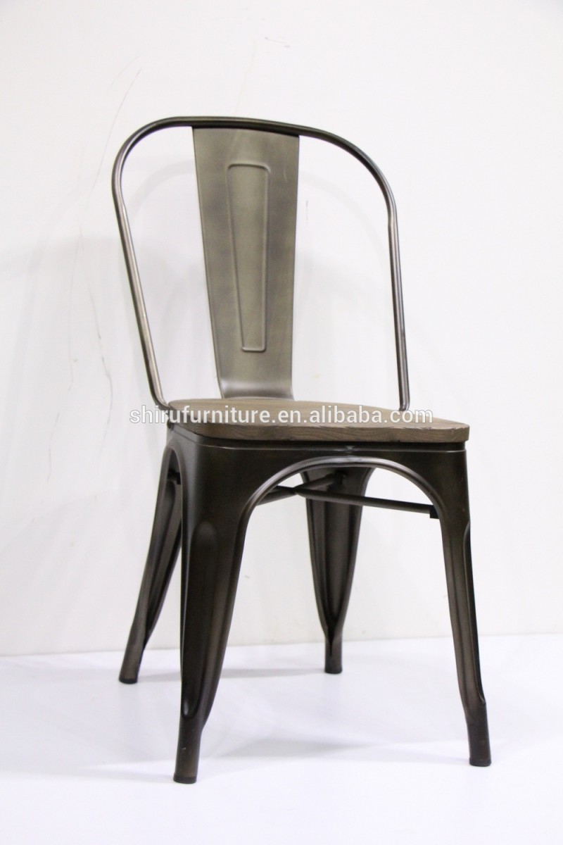 クラシックなダイニングルームの家具ヴィンテージ工業用金属の椅子-アンティーク椅子問屋・仕入れ・卸・卸売り