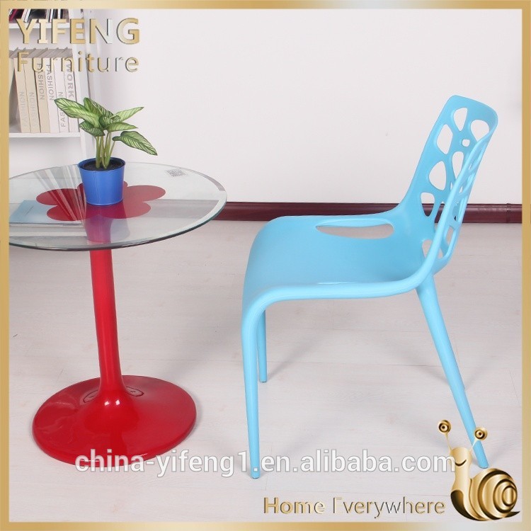 カラフルなプラスチック宴会のスタッキング椅子使用-プラスチック製椅子問屋・仕入れ・卸・卸売り