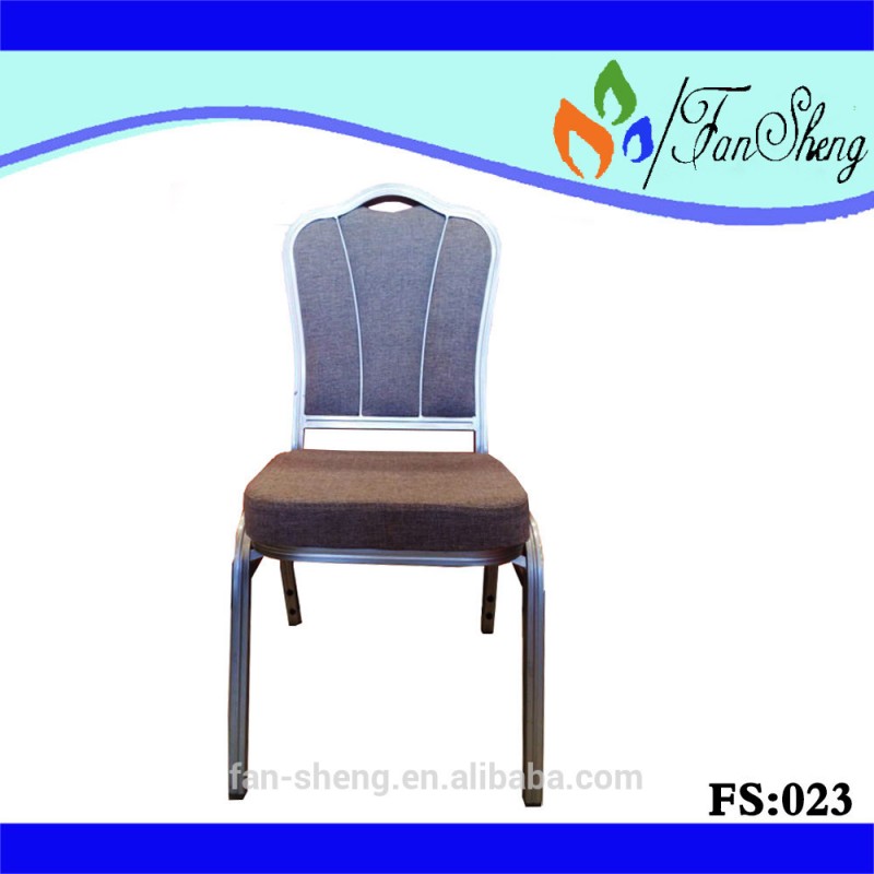 商業用家具アルミシルバーfanshengキアヴァリ椅子のレストランの椅子のための具体的な使用のレストランの家具-金属製椅子問屋・仕入れ・卸・卸売り