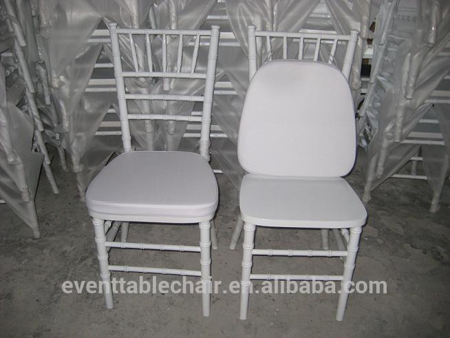 多くの色利用可能な卸売結婚式の椅子で柔らかいクッションで低価格でプロモーション-木製椅子問屋・仕入れ・卸・卸売り