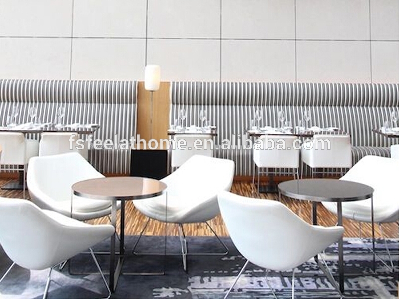 ホテルのファブリック布張りレストランの木製椅子-レストラン用家具セット問屋・仕入れ・卸・卸売り