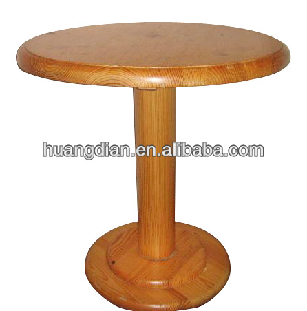 レストランの家具のモダンなダイニングテーブルdt2012使用したラウンド-木製テーブル問屋・仕入れ・卸・卸売り