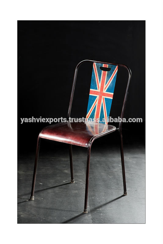 工業用の椅子を描いた-アンティーク椅子問屋・仕入れ・卸・卸売り