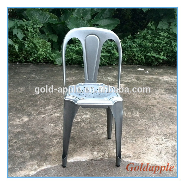 産業ヴィンテージ金属レストラン椅子GA104C-折り畳み椅子問屋・仕入れ・卸・卸売り