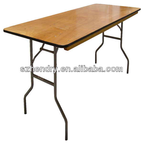 の合板折りたたみテーブル/used木製の宴会のテーブル-折り畳み式テーブル問屋・仕入れ・卸・卸売り