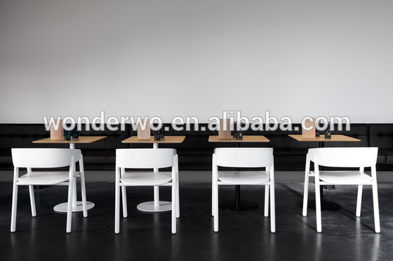 最新のエレガントなファッションデザインのレストランの椅子テーブルのための正方形のレストランの家具-木製テーブル問屋・仕入れ・卸・卸売り