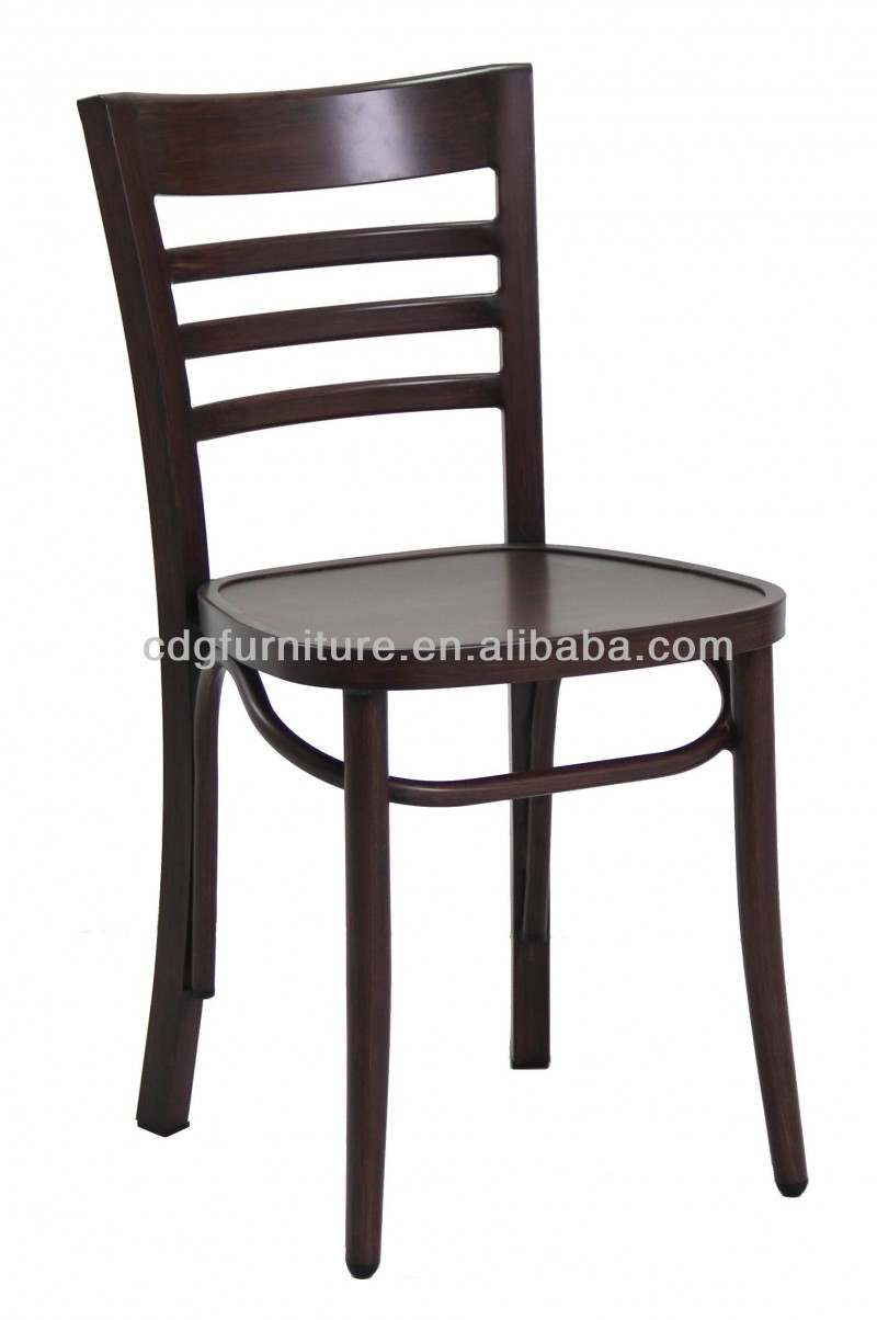 新たに- 開発された木製の仕上げのレストランの椅子-金属製椅子問屋・仕入れ・卸・卸売り