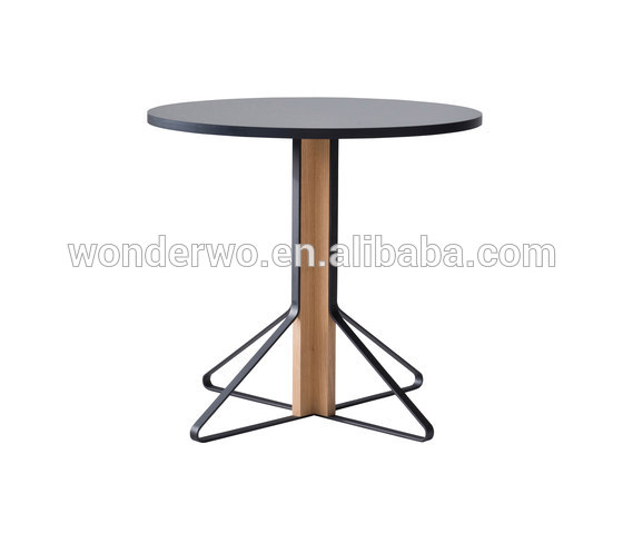 シンプルなデザインの木製レストラン家具レストランの丸テーブル-木製テーブル問屋・仕入れ・卸・卸売り